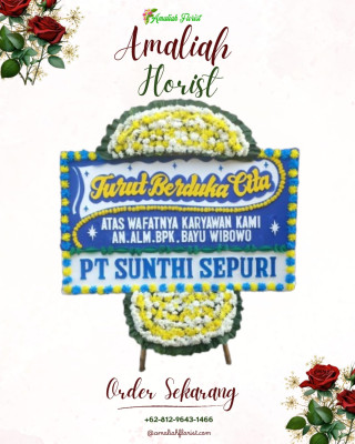 Papan Bunga Duka di Lakologou