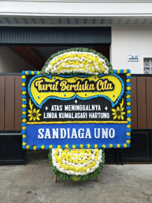 Papan Bunga Duka di Lakologou